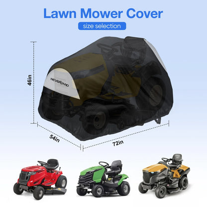 Lawn Mower Tractor Cover 72" for Zero Turn - UV Resistant