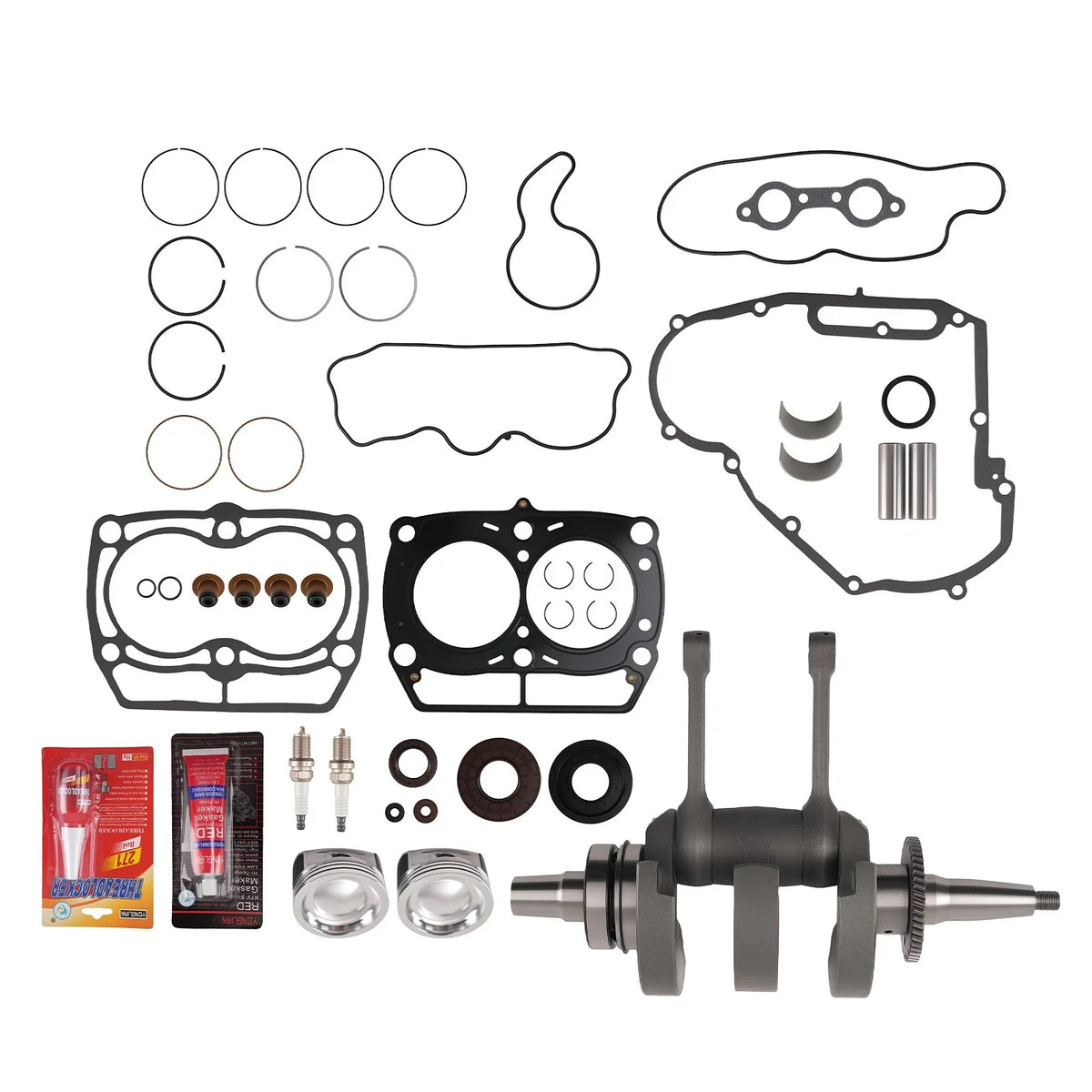 Complete Engine Crankshaft Rebuild Kit for Polaris Sportsman X2 800 (2007–2009)
