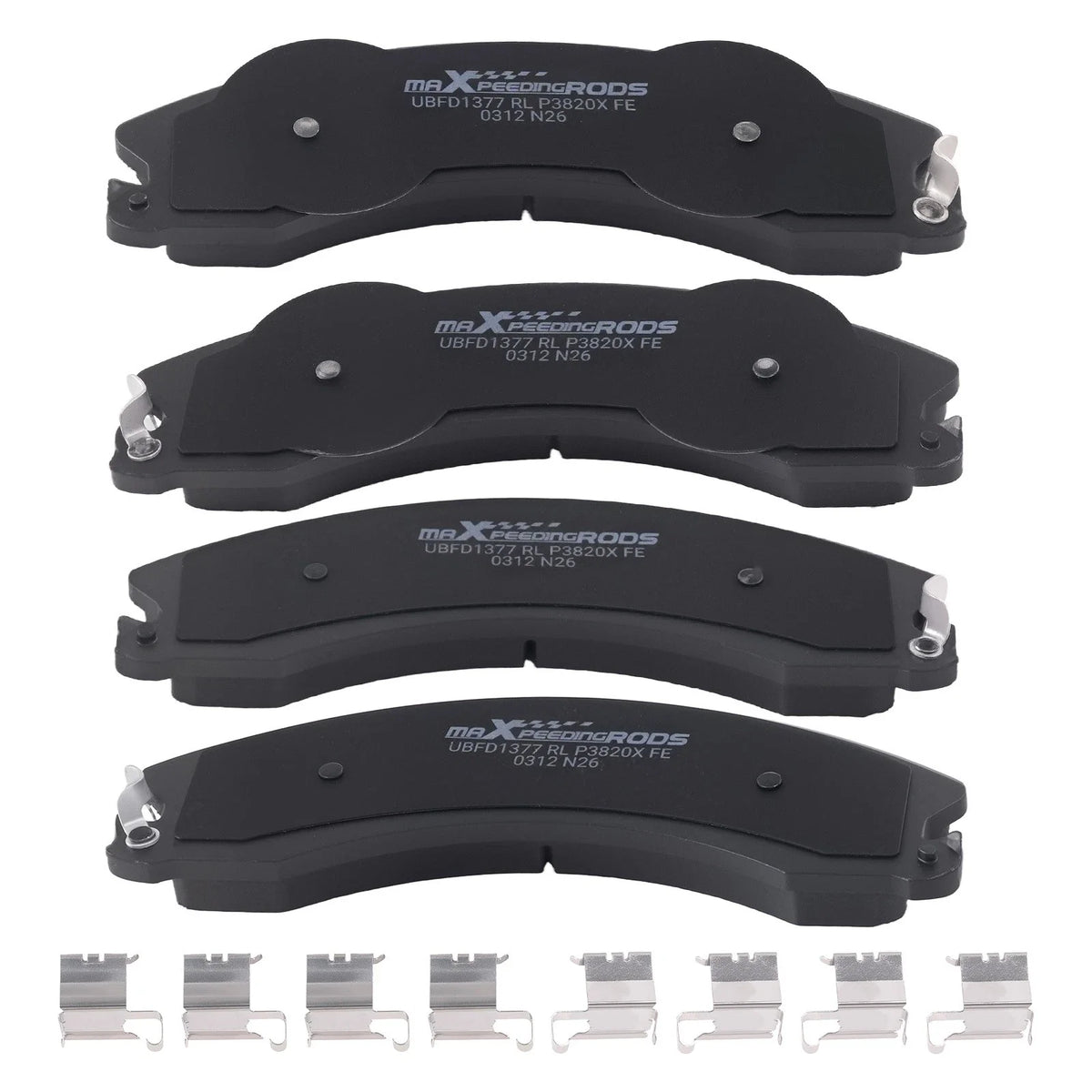Front Disc Brake Pads Kit for GMC Savana/Chevrolet Express 3500 4500 (2009–2020)
