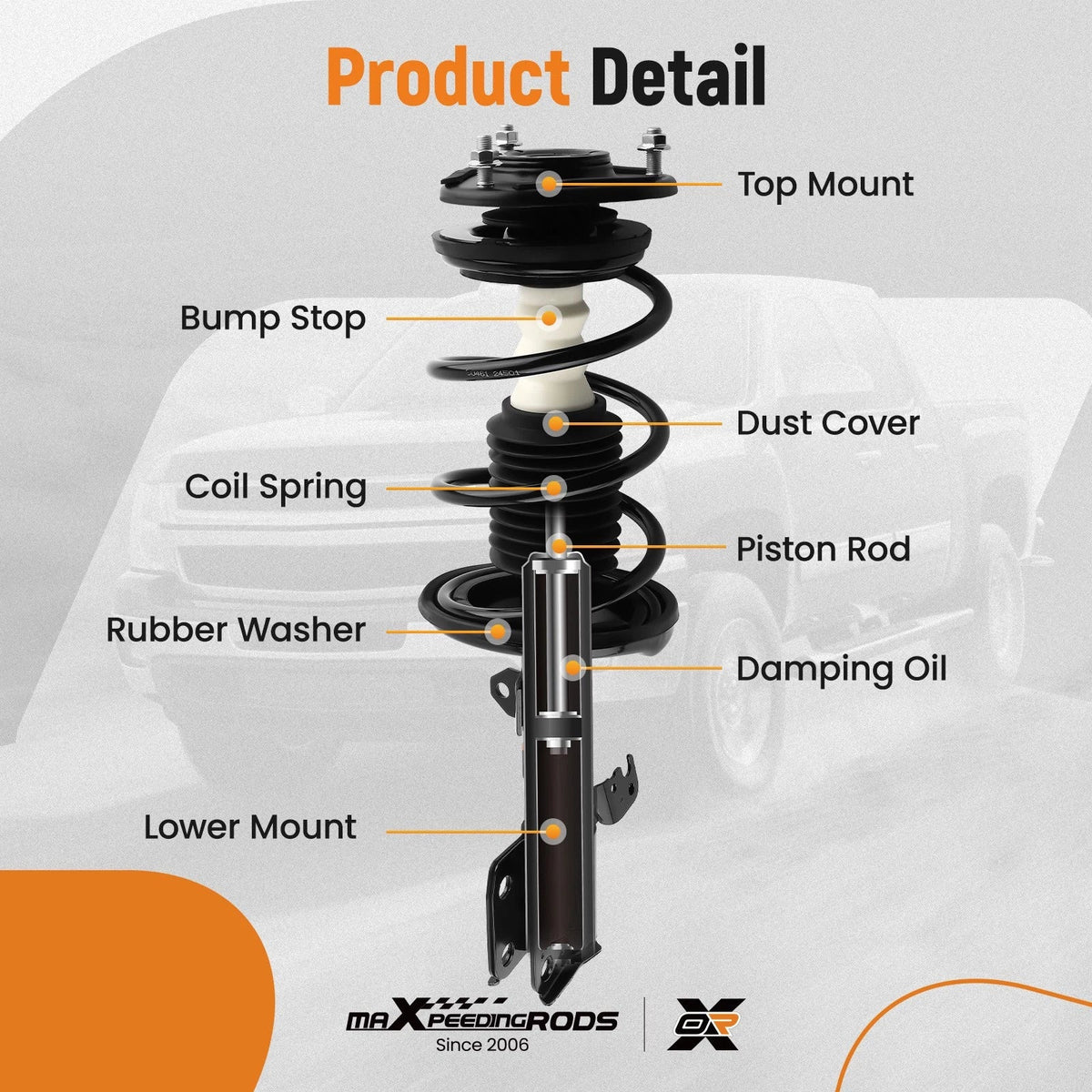 Complete Strut Spring Set for Toyota Corolla (2009–2013)