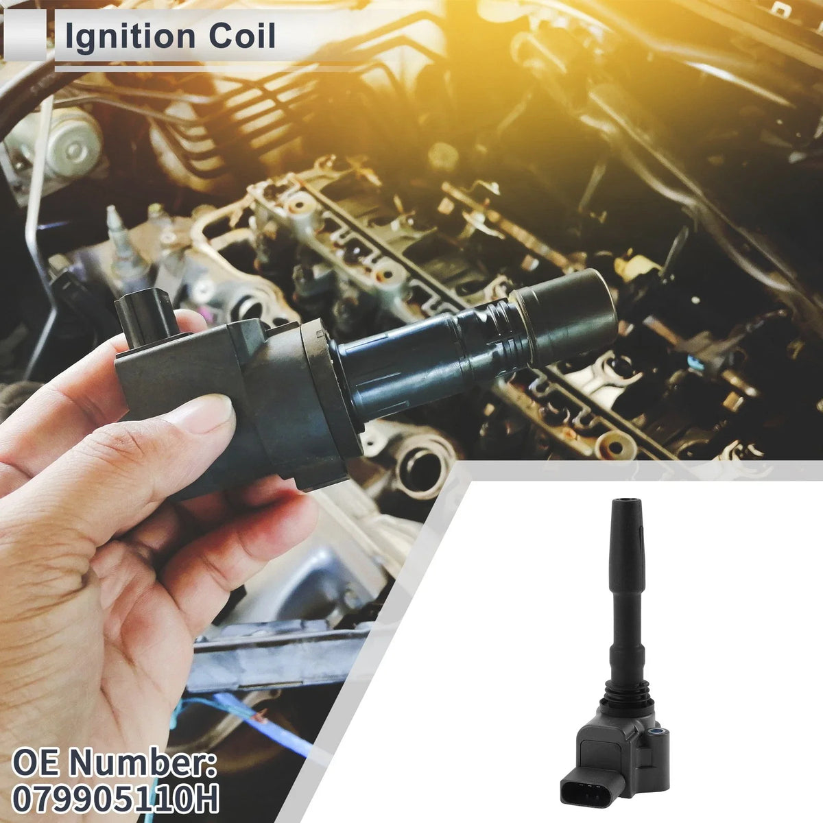 Ignition Coil Pack 079905110H for Audi A8 Quattro (2013–2018)