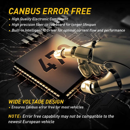 CANBUS 2X LED Dome Map Light Bulb 578 212-2 for Chevy