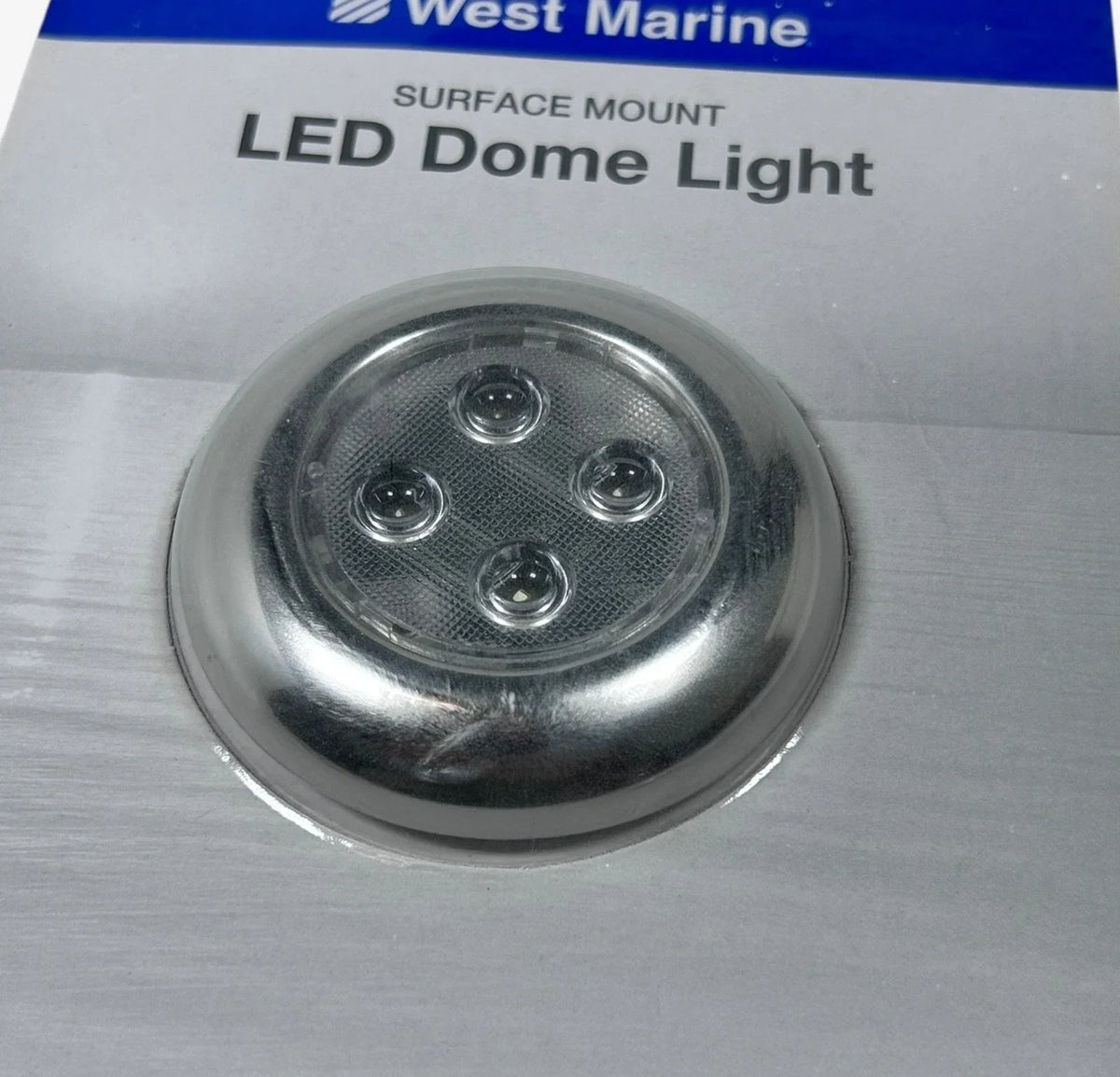 3" Surface Mount Dome LED Light for West Marine (12V)