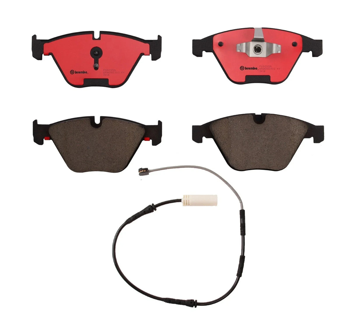 Brembo Ceramic Front Disc Brake Pads Set for BMW E90 E91 E92 E93 (2007–2013)