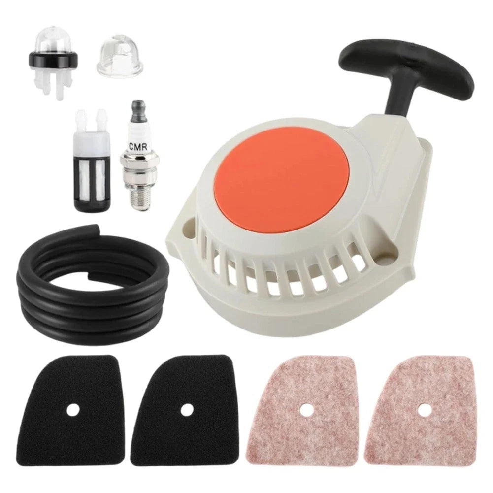Recoil Starter Kit for Lawn Maintenance (Replacement Parts)