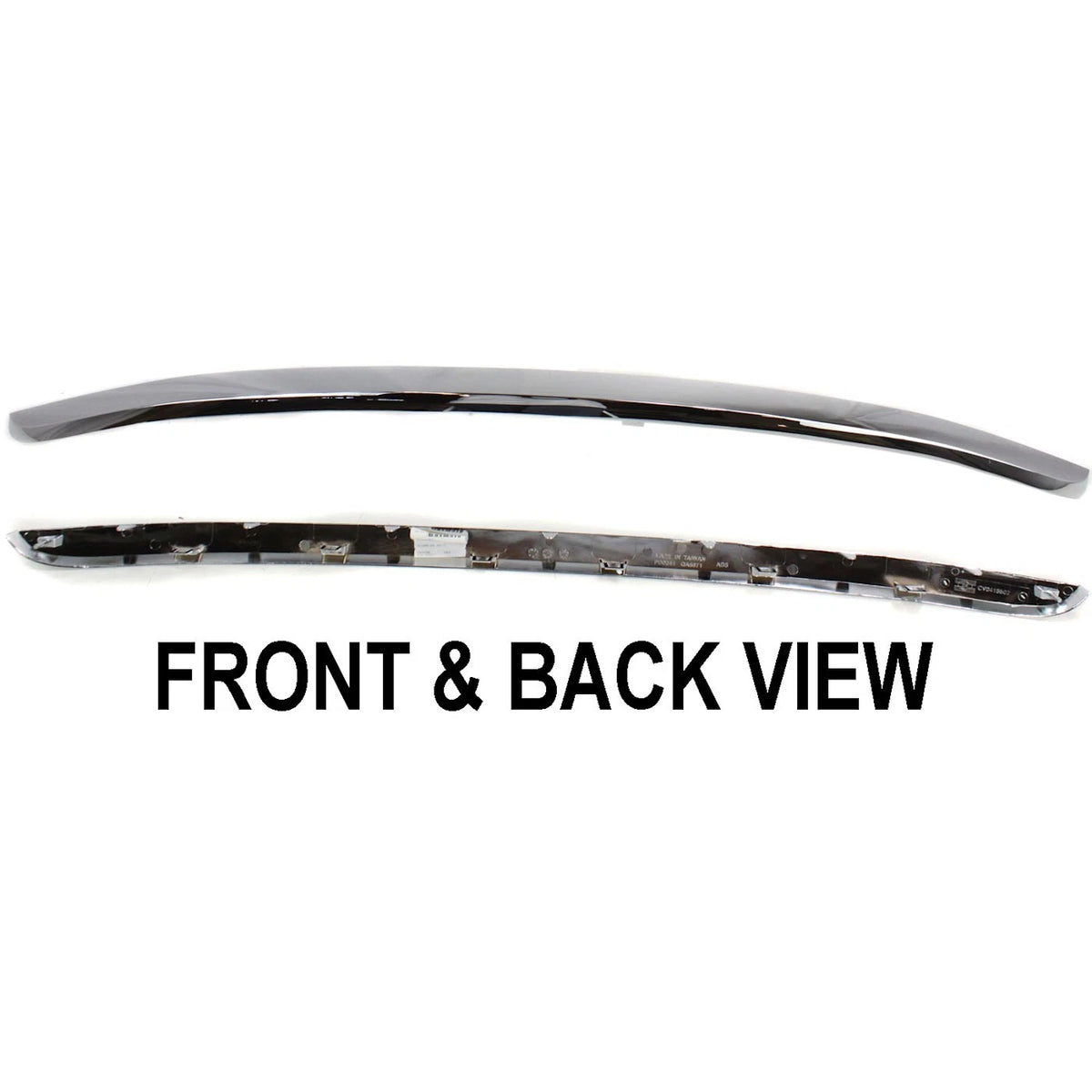 Front Lower Bumper Trim Molding for GMC Acadia (2007–2012) Chrome 10365423