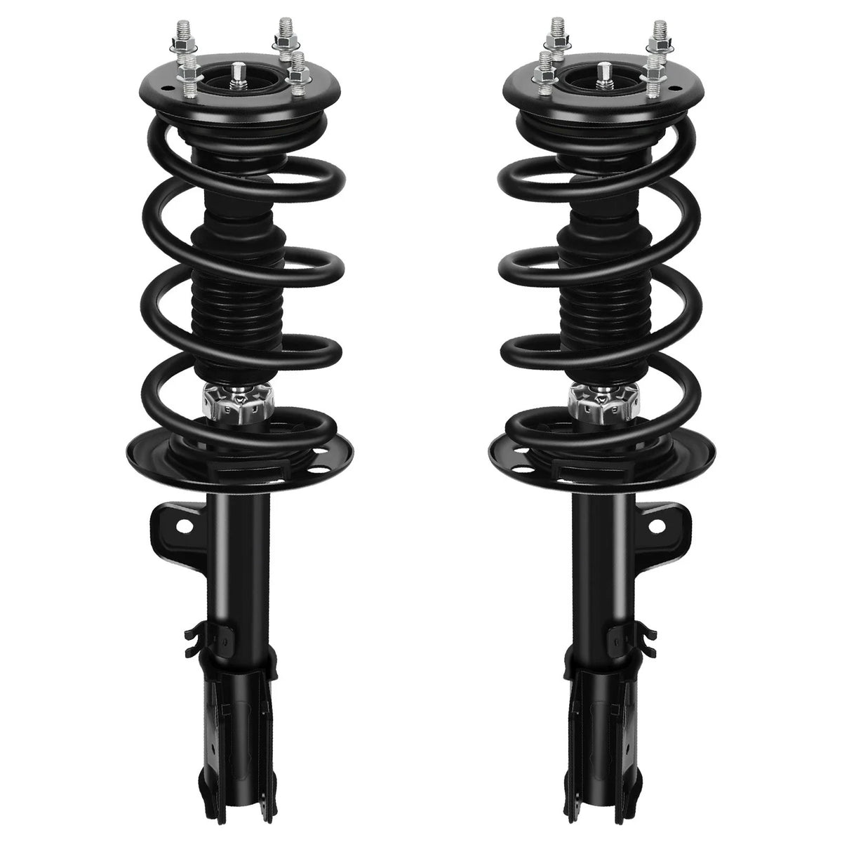 2X Front Complete Struts & Shocks for Ford Explorer (2013–2019) FWD