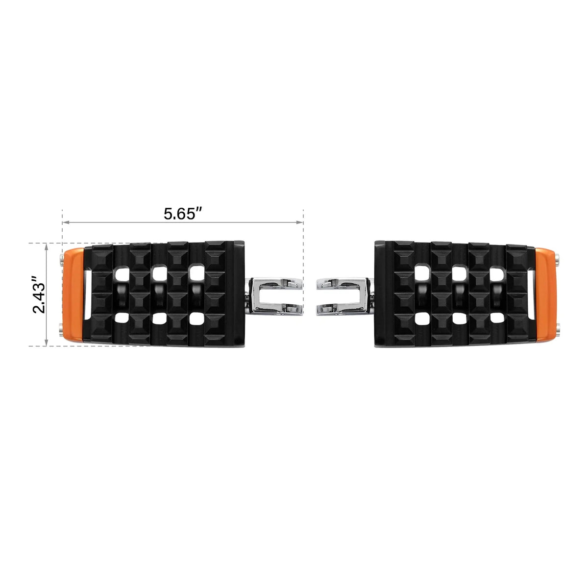 Footpegs for Harley Softail Street Bob Low Rider (2018–2024)