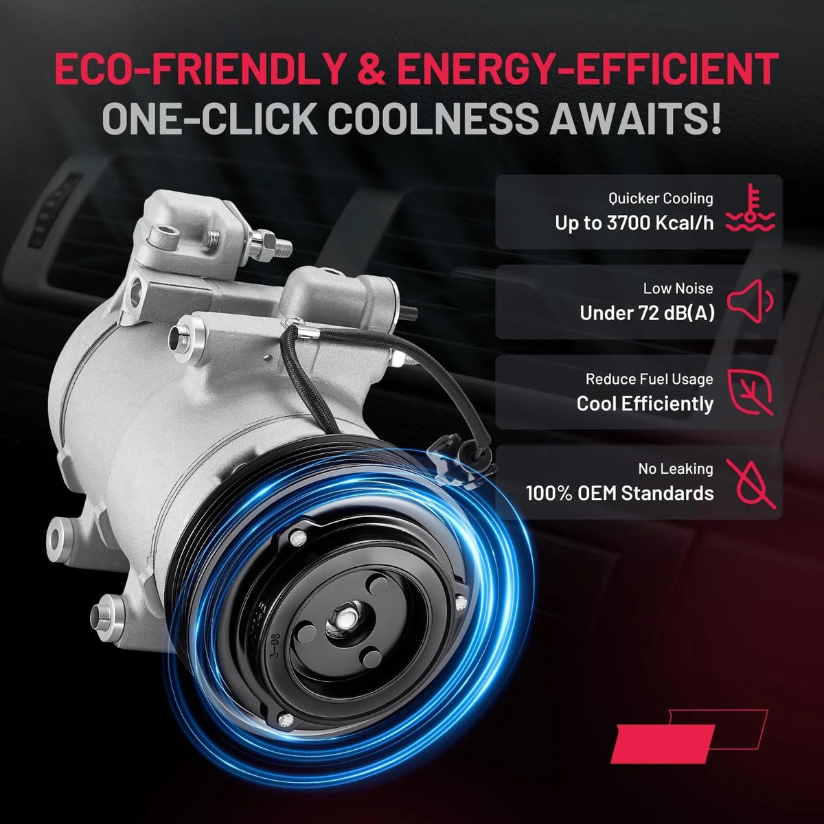A/C Compressor Assembly for Mazda Tribute, Ford Escape 2005-2007