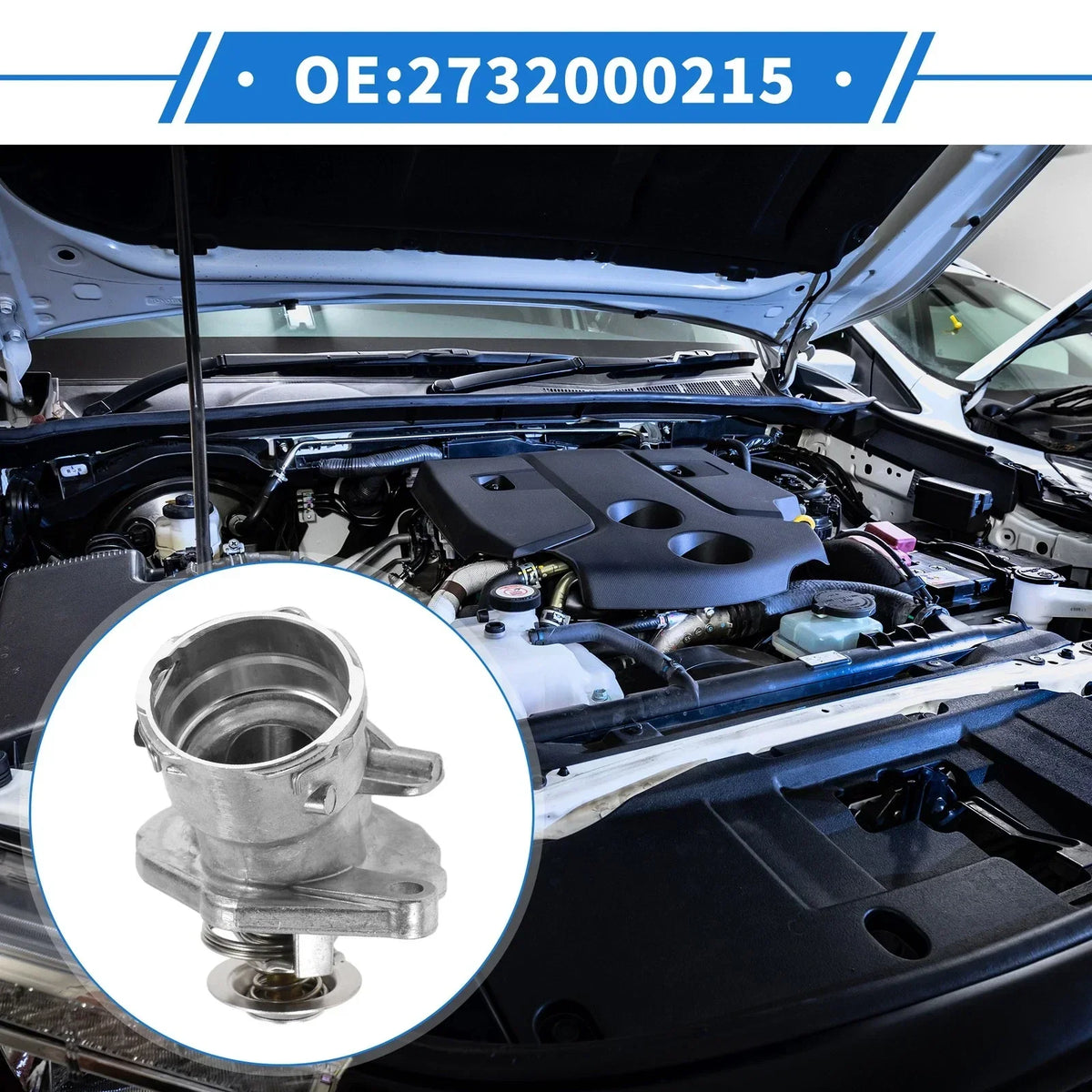 Engine Coolant Thermostat Housing for Sprinter 2500 3500 Dodge (2007-2008)