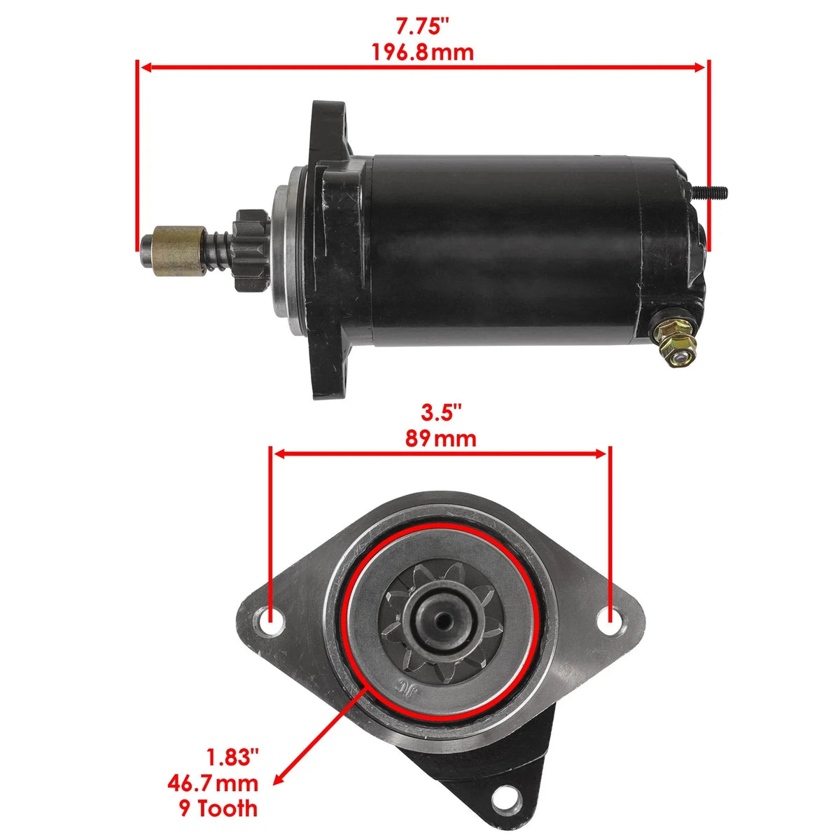 782cc Starter for Seadoo GTX GSX 800 (1996-1998)