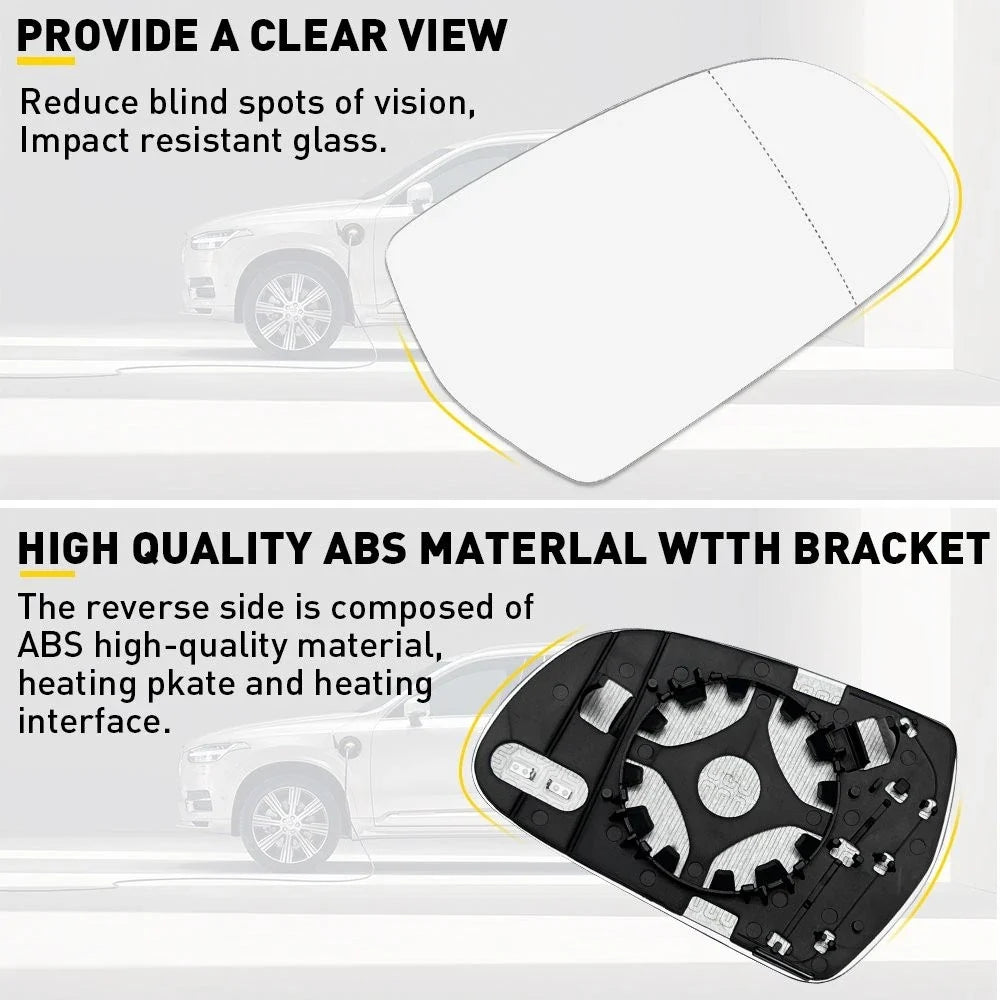 Heated Backing Mirror Glass for Audi A5 2010-2017 LH RH