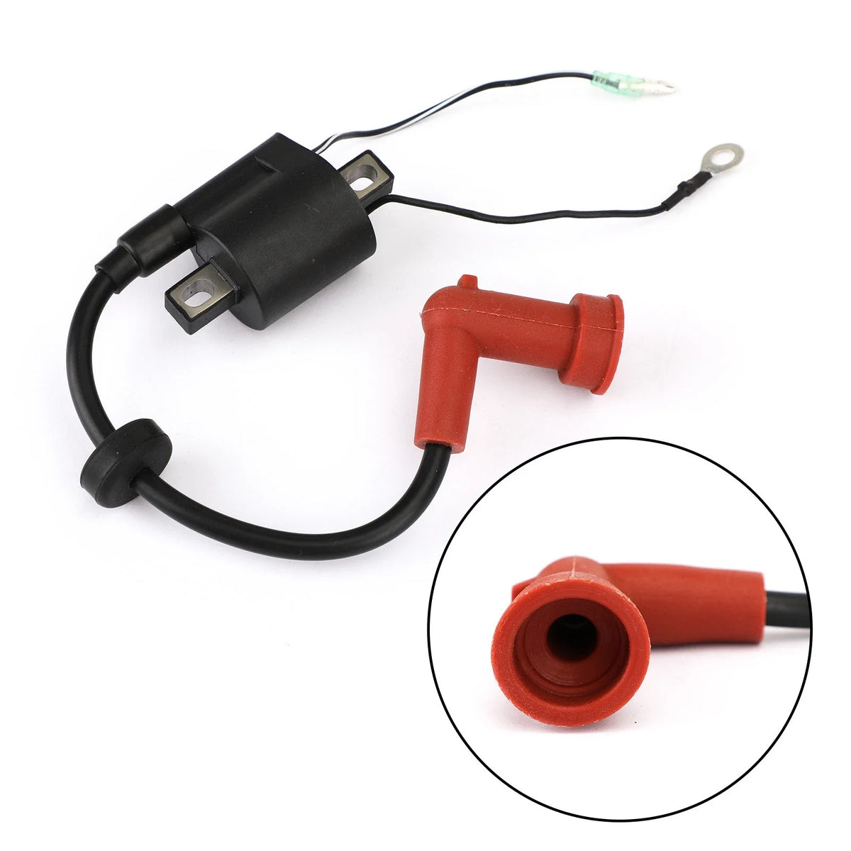Ignition Coil for Yamaha 40hp E40X MHL Outboard Engine (66T-85570-00)