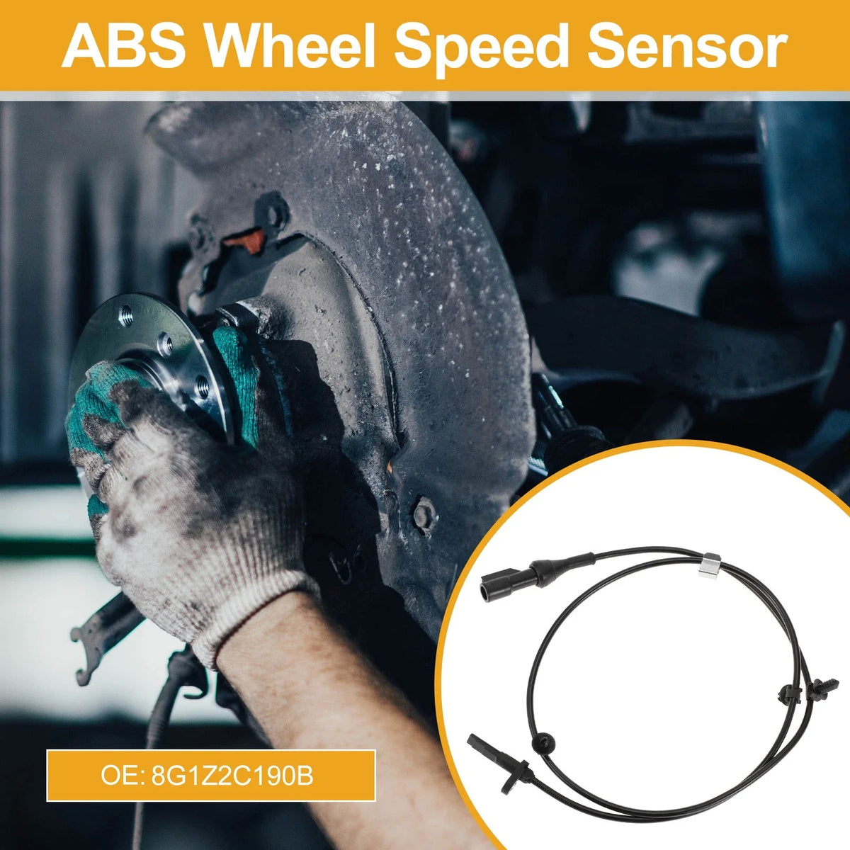 ABS Wheel Speed Sensor for Ford Taurus V6 (2000–2007) No. 8G1Z2C190B