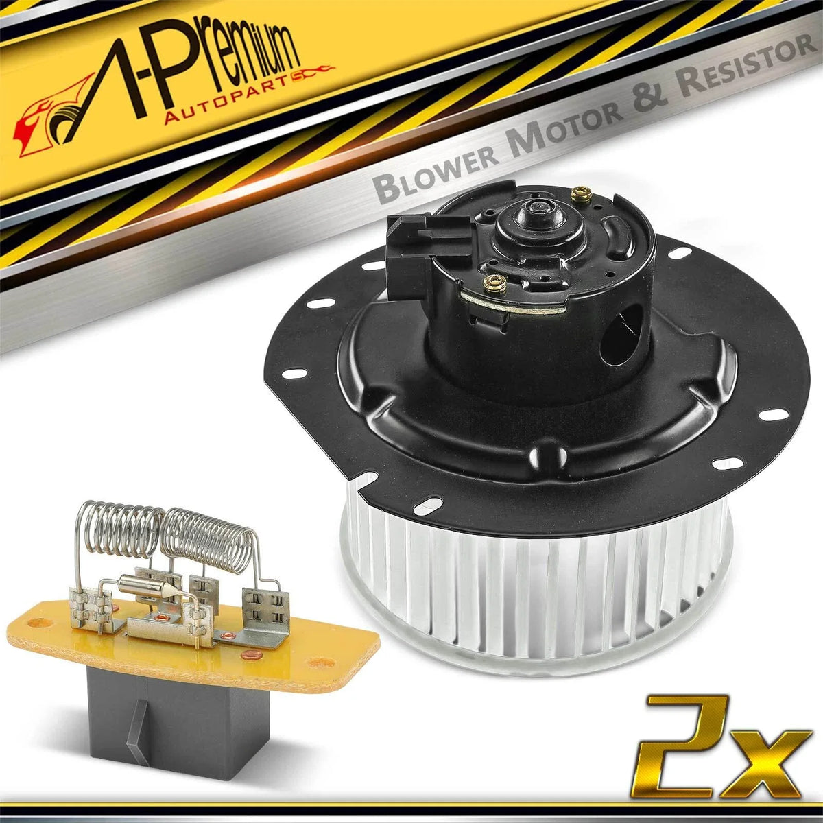 HVAC Blower Motor & Resistor Kit for Ford E150 E250 (2000–2014)