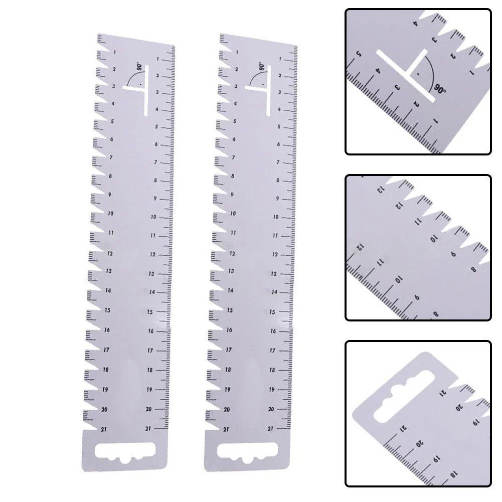 2X Sewing Patchwork Ruler for Quilting (21cm)