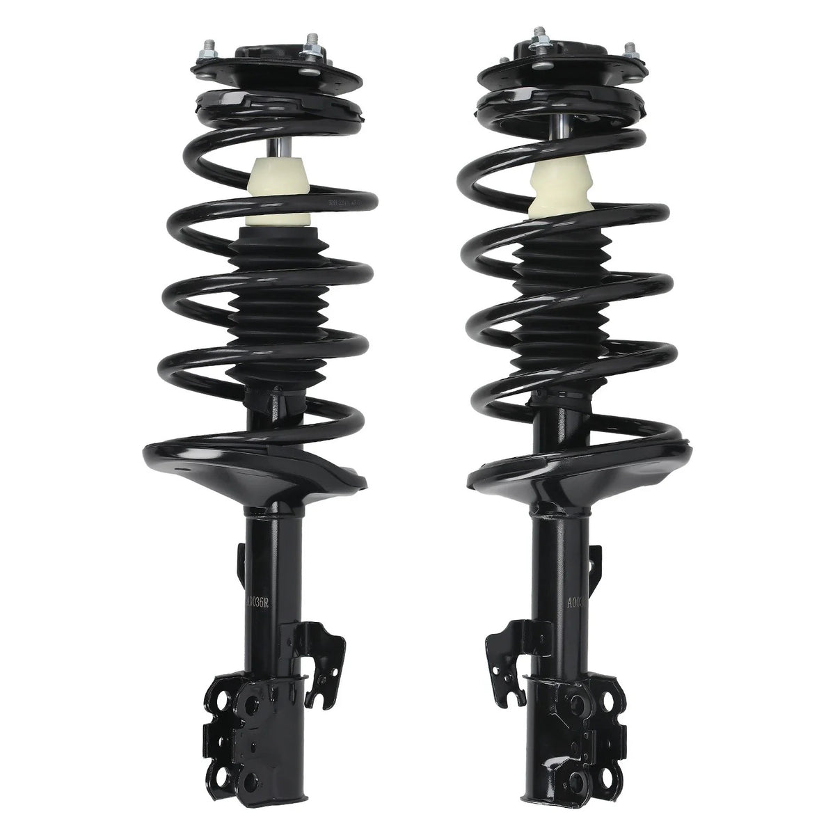 Front Strut and Shock Assembly Pair with Coil Springs for Sienna 04-10