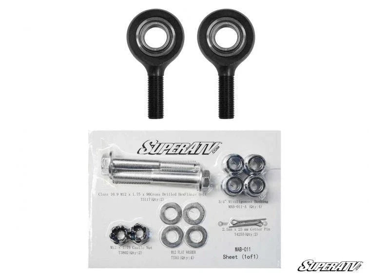 Tie Rod End Kit Replacement for Maverick X3 (2017-2023) Can-Am