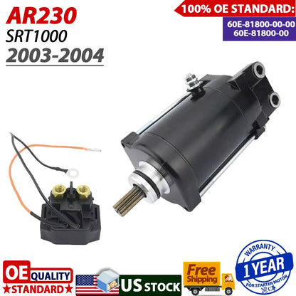 Relay Starter for Yamaha SR230 SRT1000 (2003–2004)