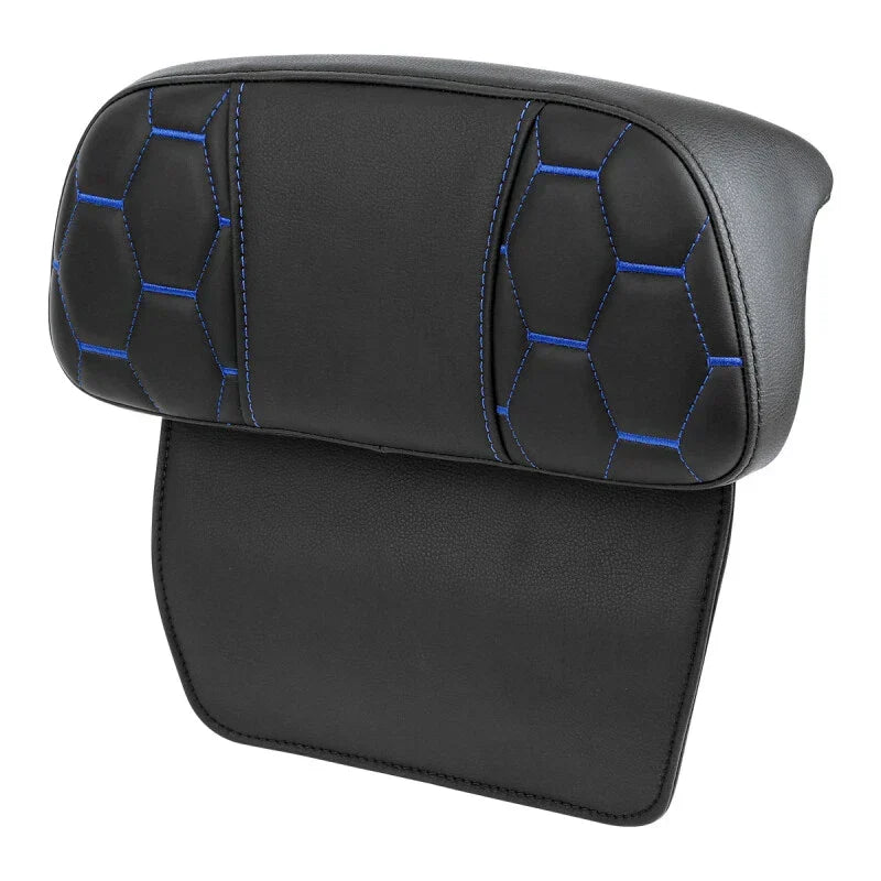 Driver Passenger Seat Backrest - Blue Stitch for Harley Street Glide 2014-2023