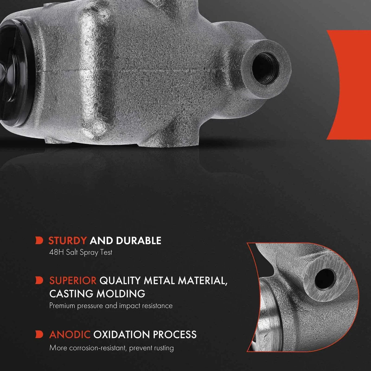 Brake Master Cylinder with Reservoir for F-350