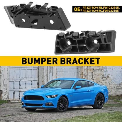 2-Piece Bumper Support Brackets for Ford Mustang 2015-2017