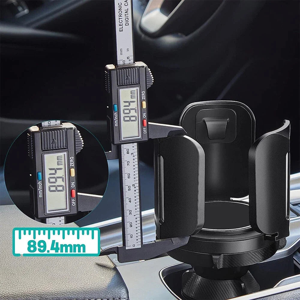 Large Bottle/Mug Cup Holder Expander Adapter - Universal Compatibility