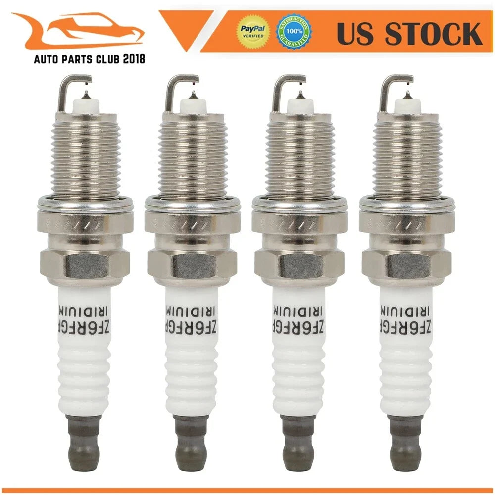 Set of 4 Iridium Spark Plugs for Jeep Patriot (2009–2017)