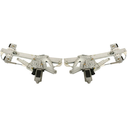 Set of 2 Window Regulators for with Motor Pair