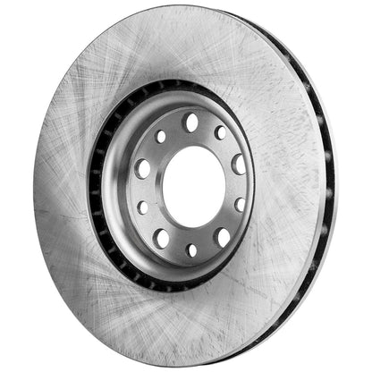 Front Brake Disc Rotors and Pads Kit for Jeep Compass Renegade (2017–2022)