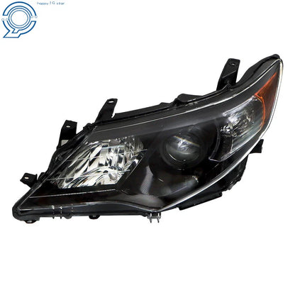 Pair of Black Projector Headlights for 2012-2014 Toyota Camry
