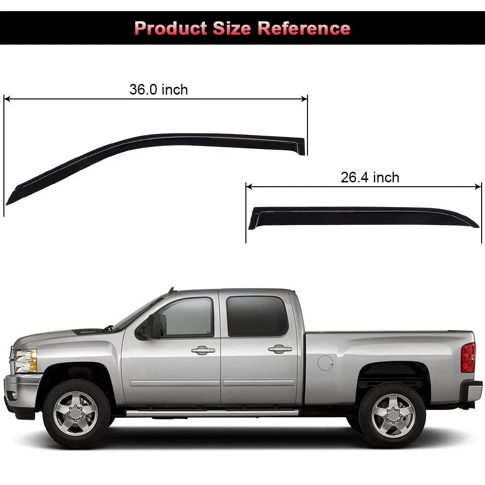 4pc Vent Visor for Toyota 4Runner 1996-2002 Models