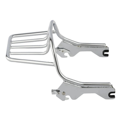 Chrome Mount Luggage Rack for Low Rider Sport Glide Harley 2018-2025
