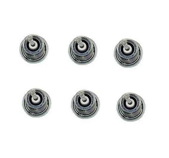 Set of 6 OEM Iridium IX Spark Plugs LFR5AIX-11 for 350Z 2003-2009