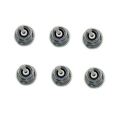 Set of 6 OEM Iridium IX Spark Plugs LFR5AIX-11 for 350Z 2003-2009
