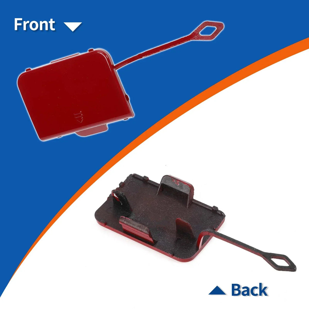 Tow Hook Cover for Front Bumper - Mercedes-Benz C-Class 2007-2010