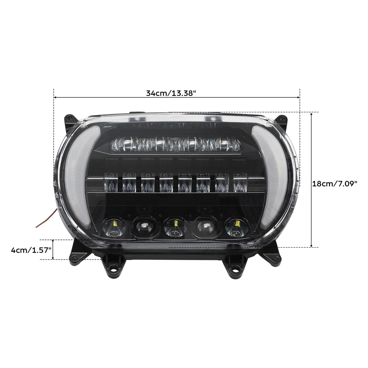 LED Front Assembly for Harley Road Glide (2015-2023)