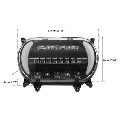 LED Front Assembly for Harley Road Glide (2015-2023)
