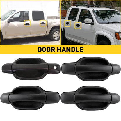 Rear Door Handle - Black Finish for Chevrolet Colorado/Canyon 2004-2012