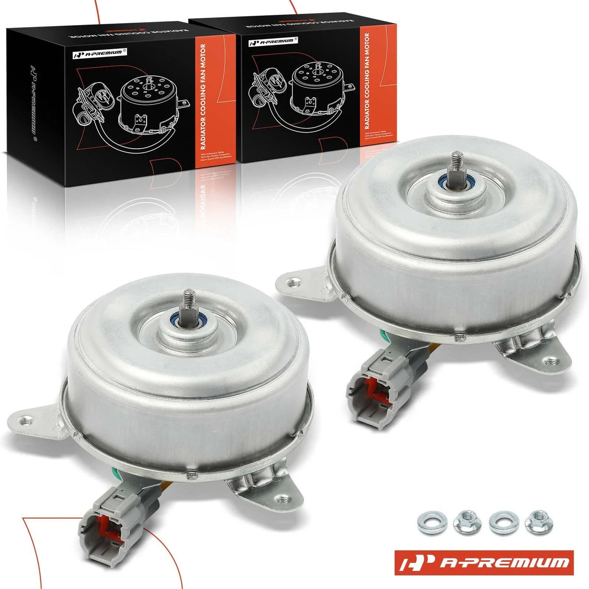 2X Radiator Fan Cooling Motor for Nissan Altima (2002–2006)