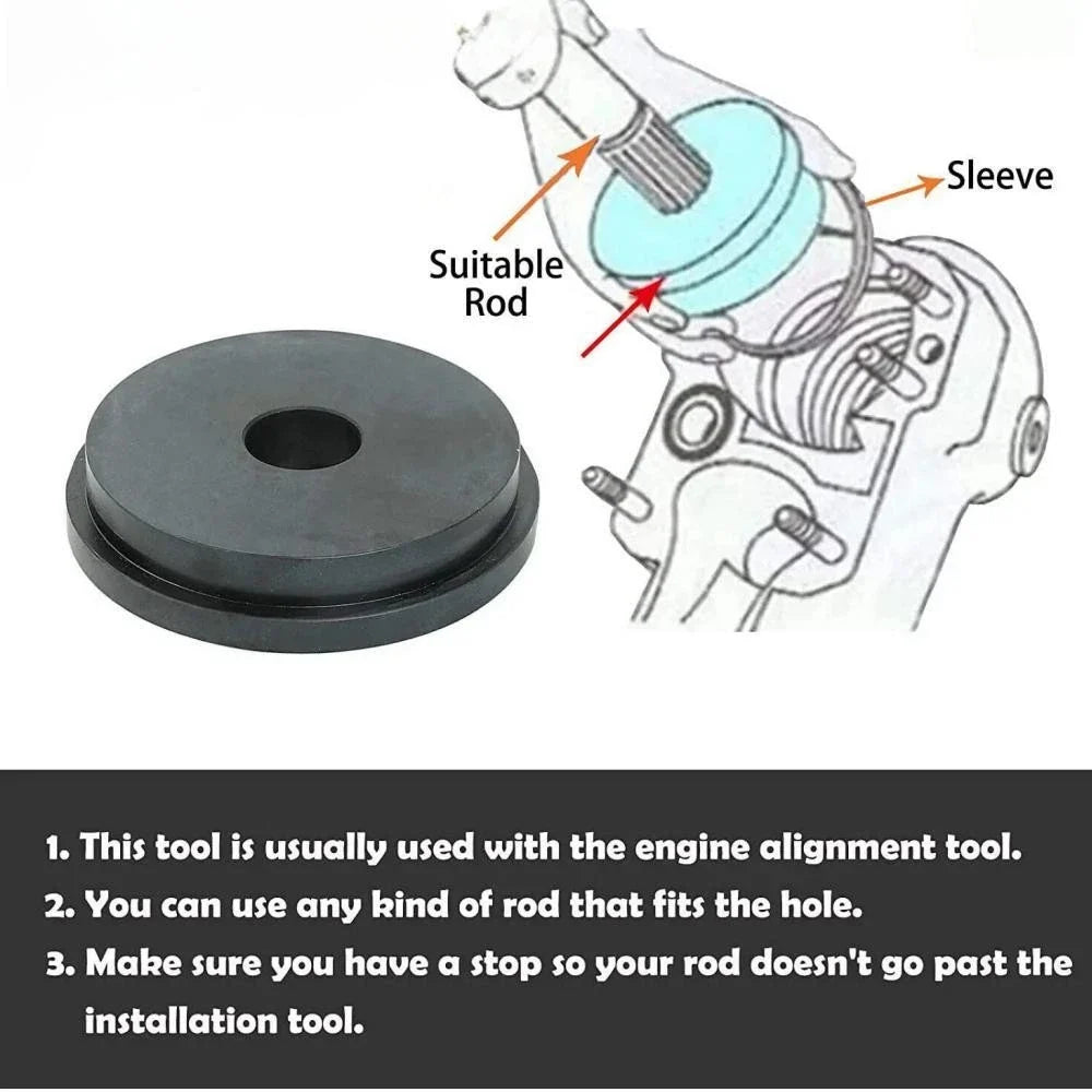Bellow Retainer Ring Install Driver Tool for Mercruiser Alpha 1 Gen 2
