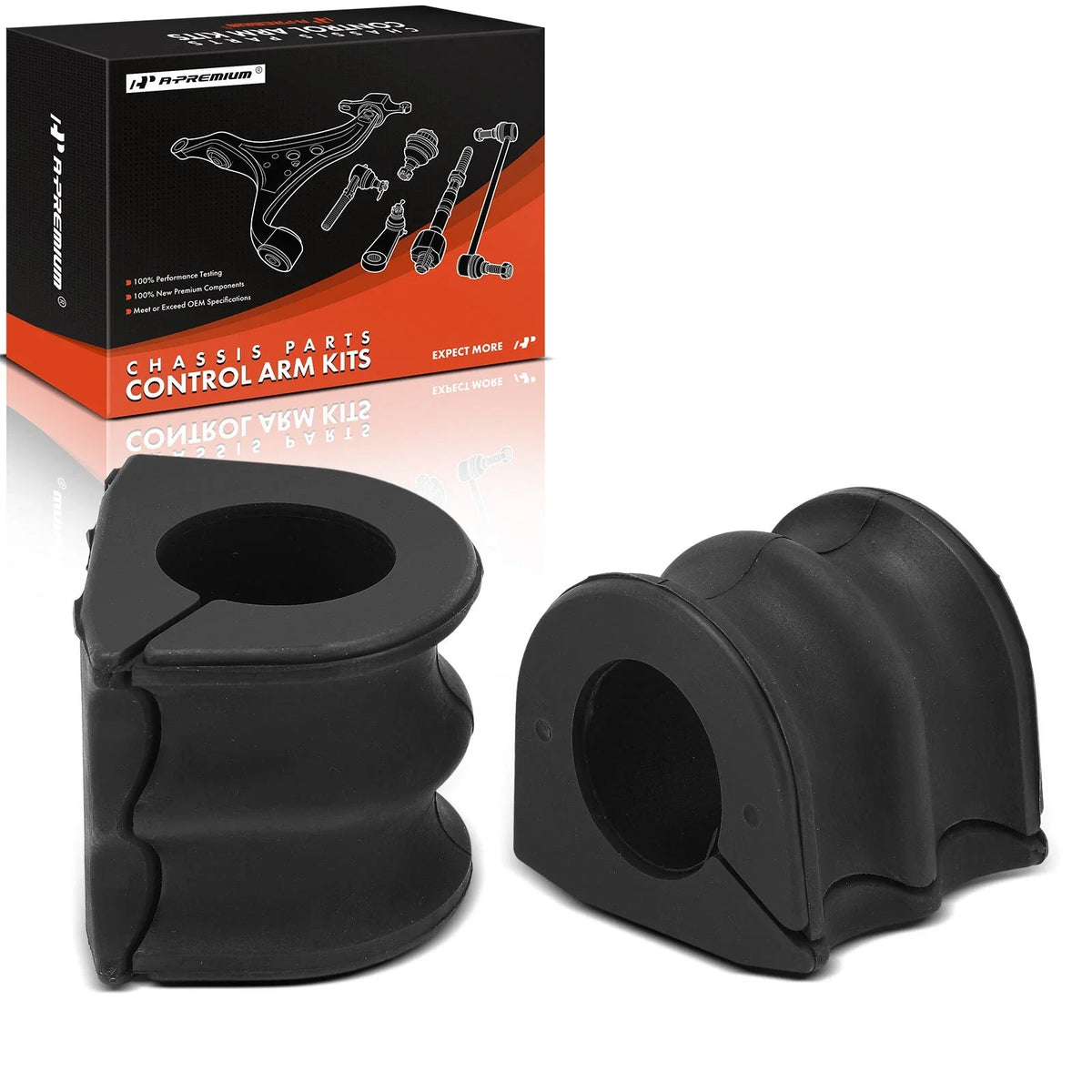 2X Front Sway Bar Bushing Kit for Nissan Frontier Pathfinder (1998–2023)