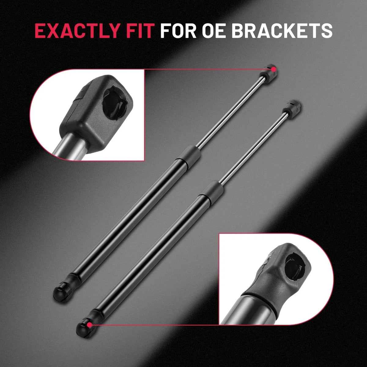 Hood Lift Supports Struts (2X) for Volvo XC90 2003 to 2014