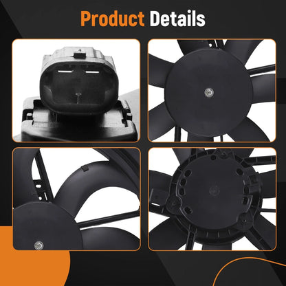 Electric Radiator Fan for 2017-2019 Nissan Rogue Sport