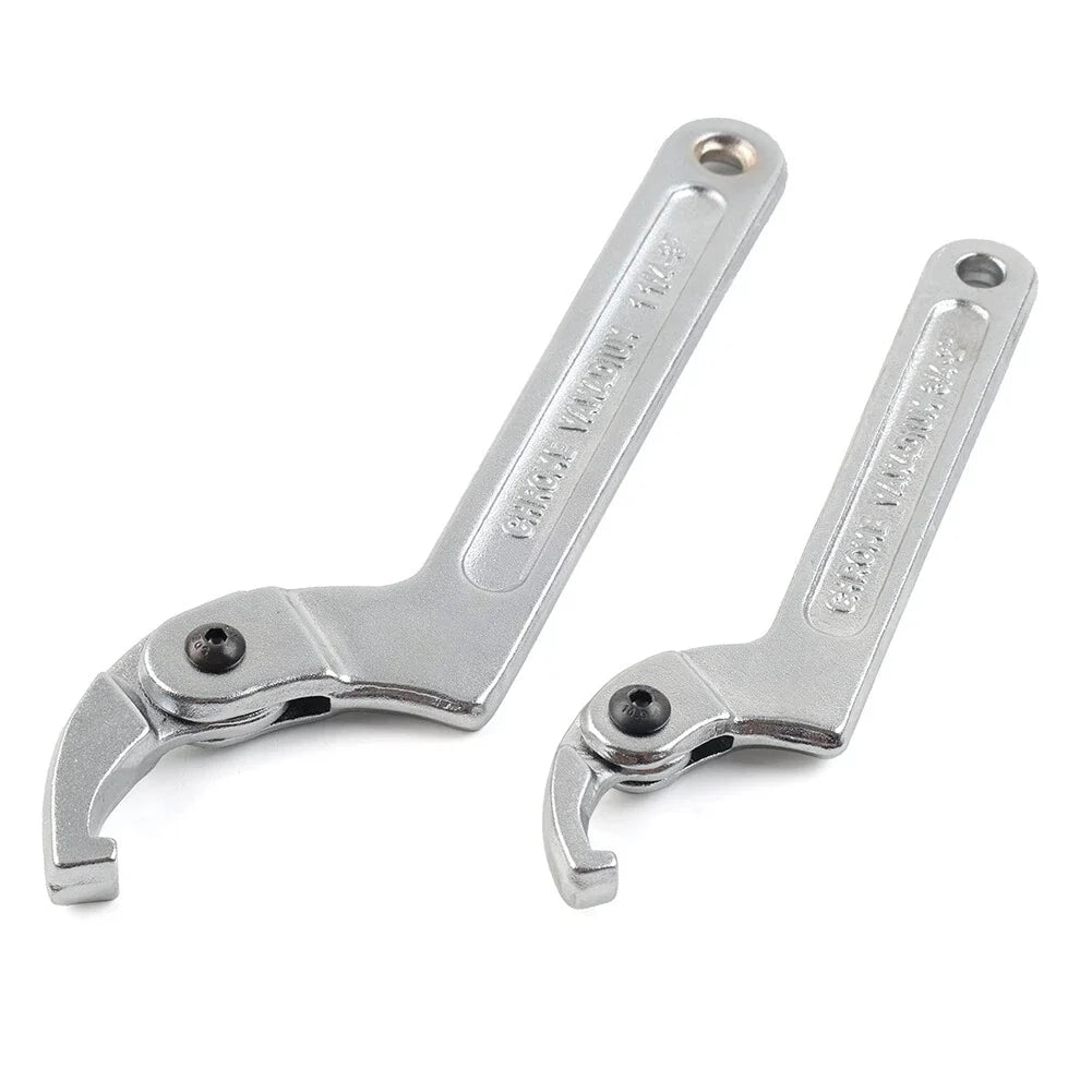 Adjustable Shock Absorber C Clamp Spanner Hook Wrench for Motorcycle ATV