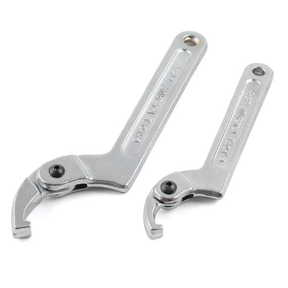 Adjustable Shock Absorber C Clamp Spanner Hook Wrench for Motorcycle ATV