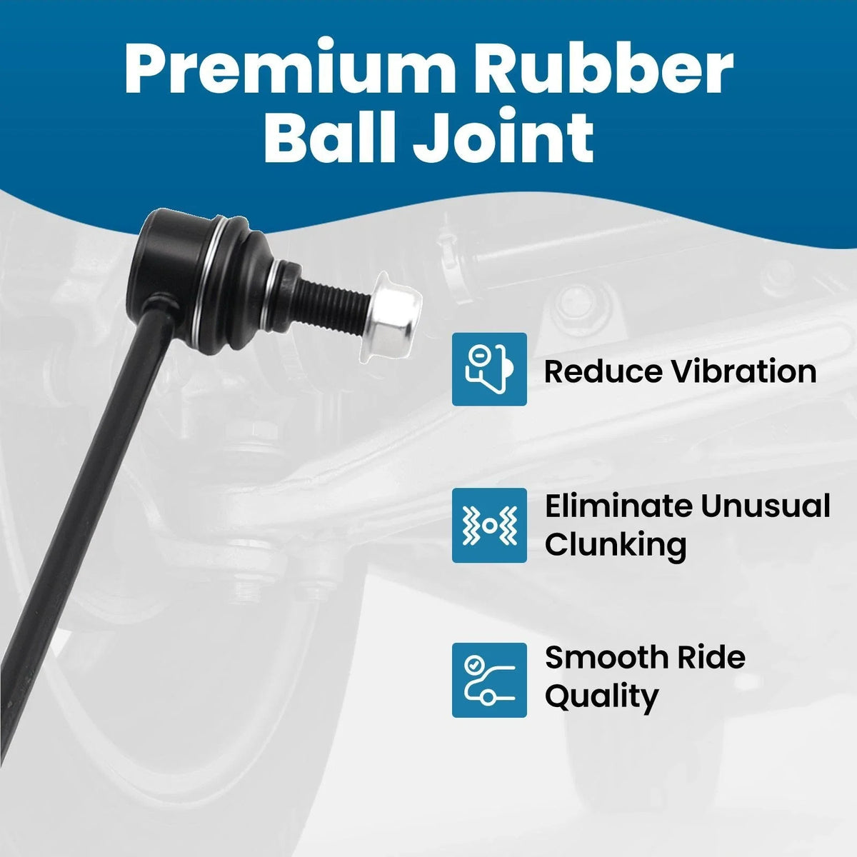 Front End Link & Tie Rod Kit for Ford Mustang (2005-2010) ES80805