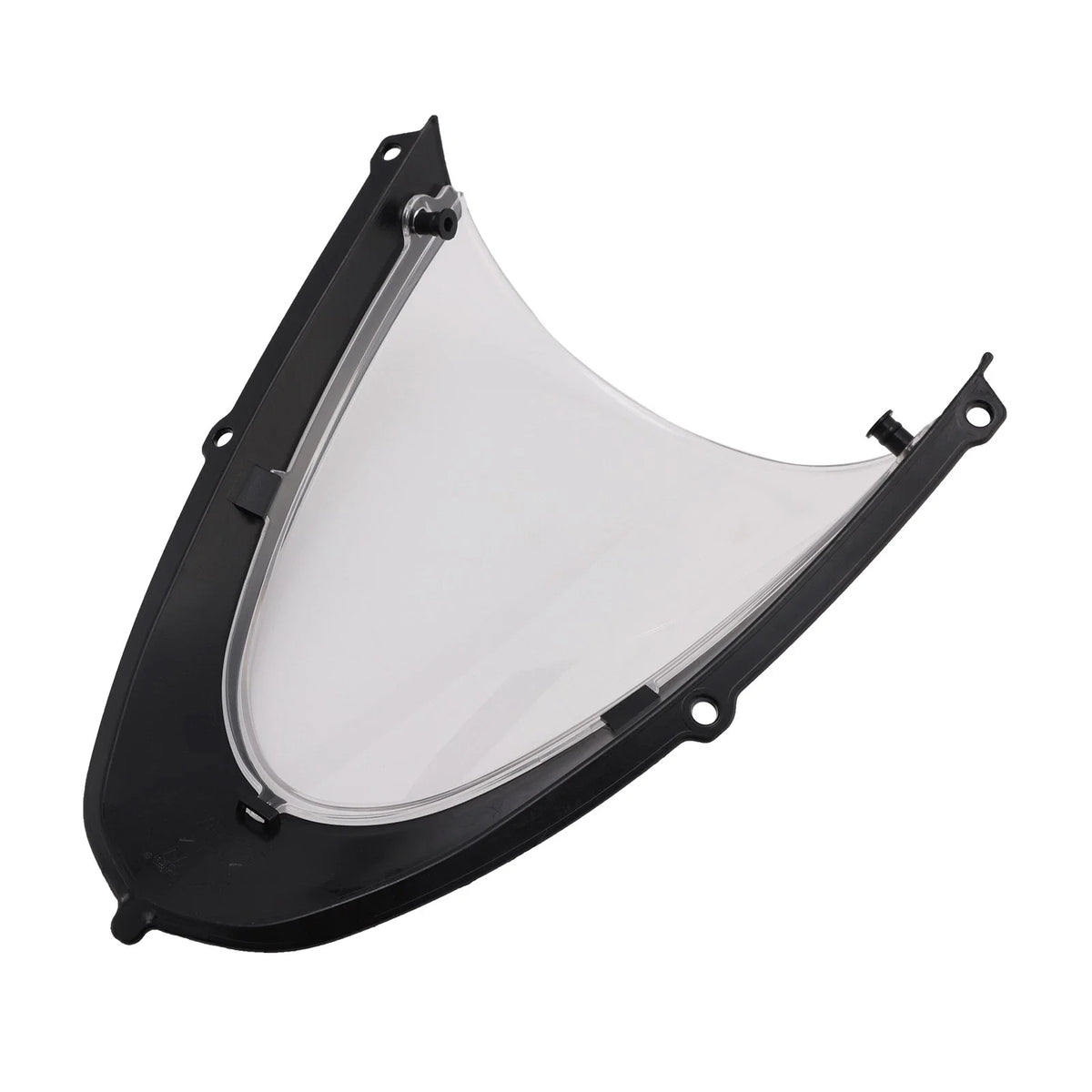 Gloss Black/Clear Headlight Fairing Windshield for Aprilia RS 660 2020–2024