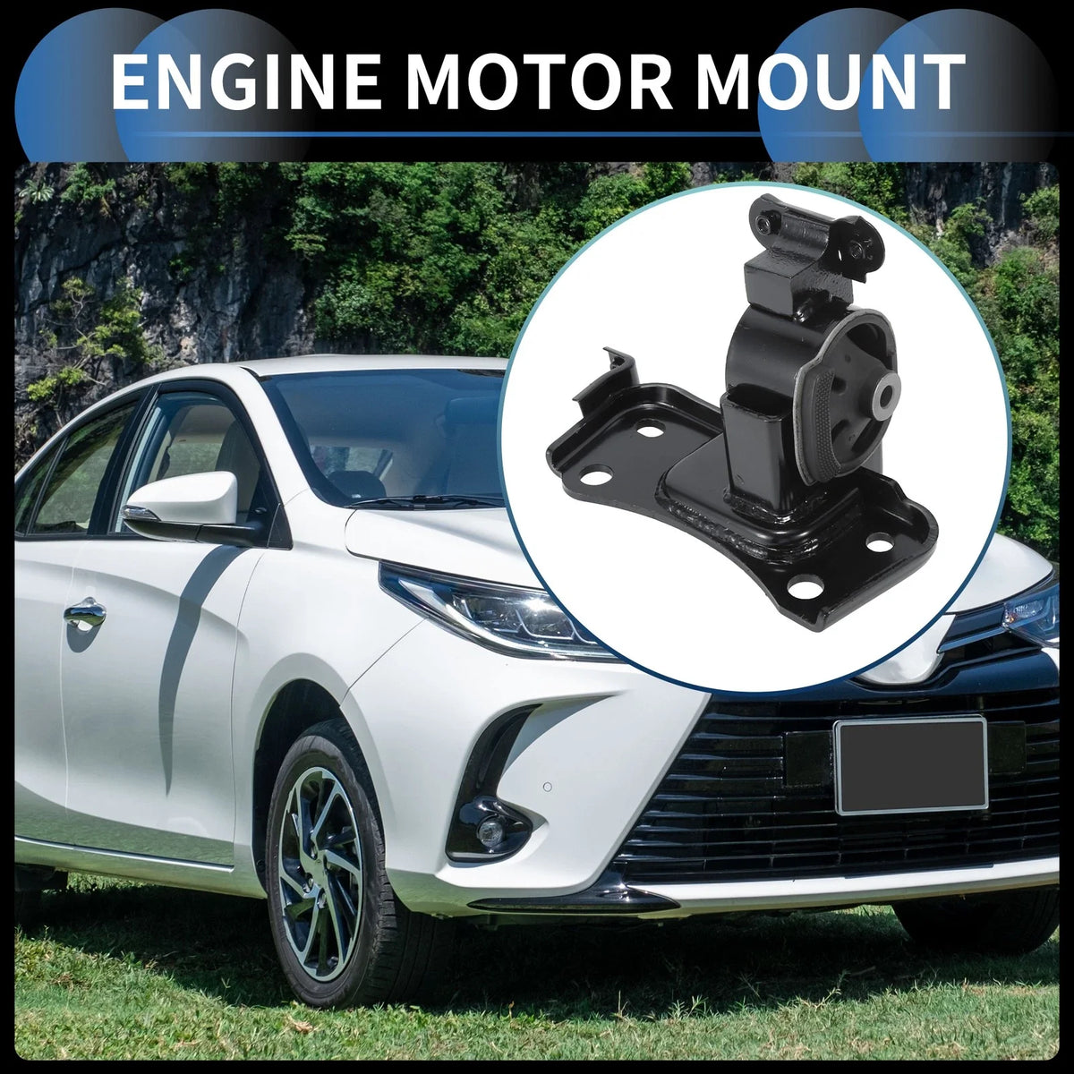 Engine Motor Mount for Toyota Alphard/Vellfire/Estima/Previa (2002–2023)