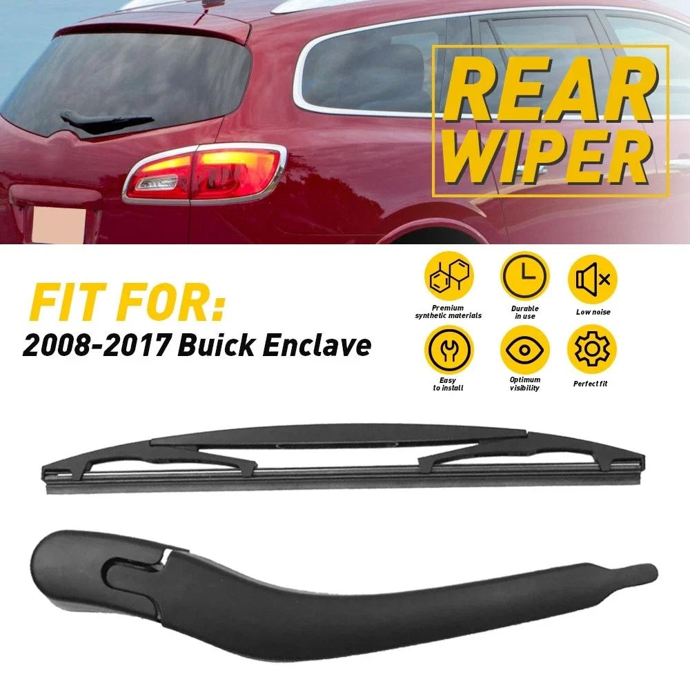 Rear Windshield Wiper Arm & Blade for Buick Enclave (2008–2017)